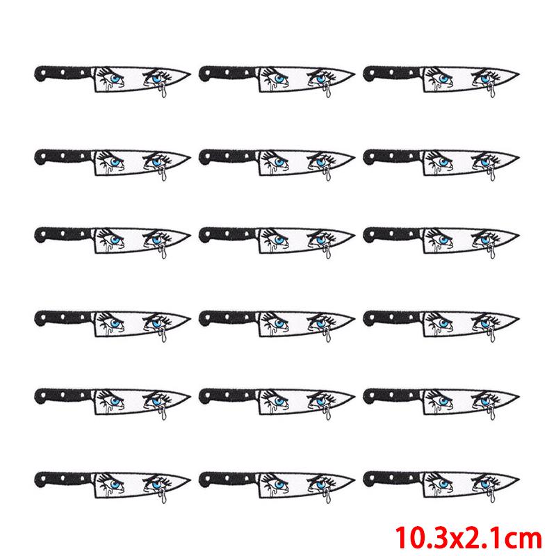 10 Pcs/lot Wholesale Embroidery Patch Iron On Patches For Clothing Patches On Clothes Jackets Decor Applique Sew Supplies