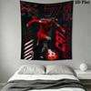 Cristiano Ronaldo CR7 Tapestry, Portugal Soccer Player Dynamic Wall Hanging, Sports Wall Art Home Decor