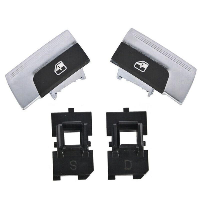 Portable Car Right&Left Power Switch Plastic Button Glasses Switch Parts Accessories Fit For Ferrari 458 247885 247883 чёрный