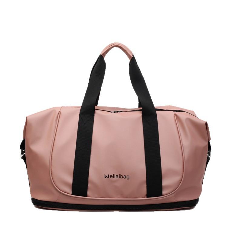 New Large Capacity Travel Bag, Women's Short Distance Luggage Bag, Hand-held Fitness Bag, Sports Bag, Boarding and Waiting for Delivery Storage