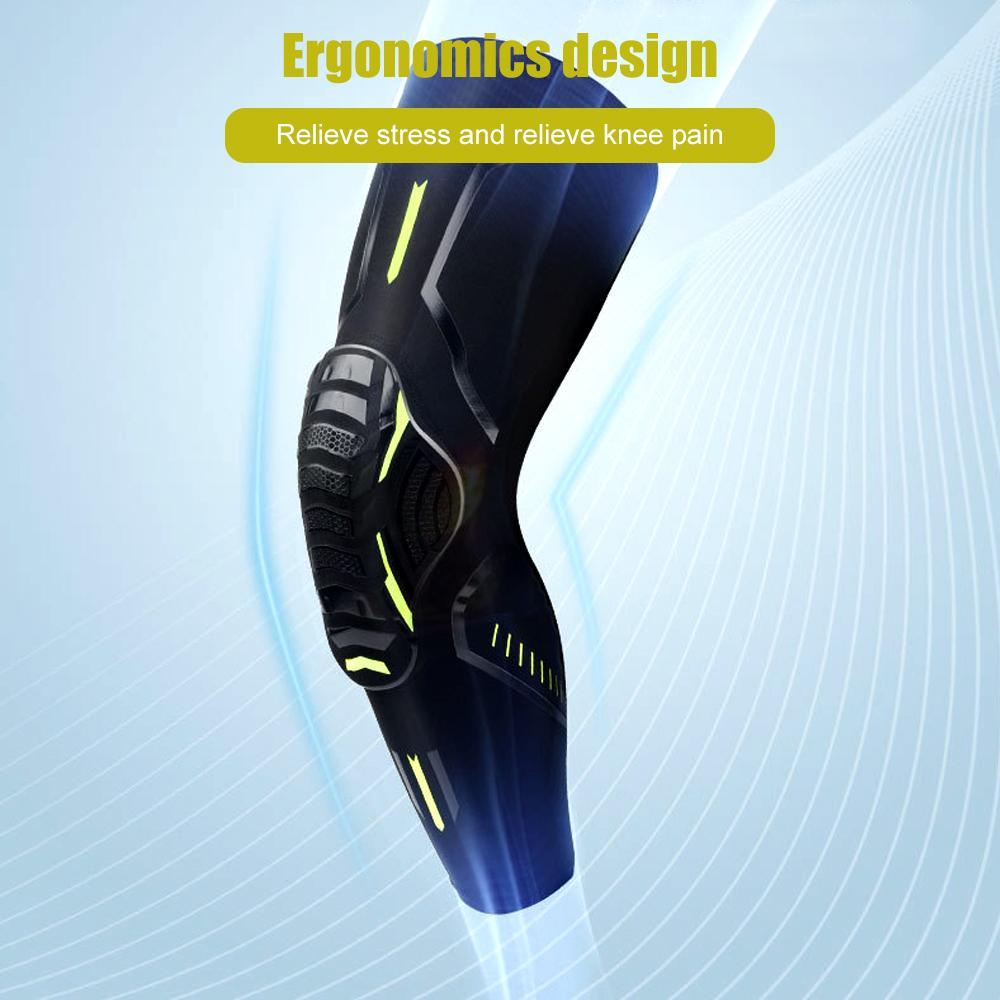 1 Pair Active Knee Pads Bike Bicycle Protection Basketball Roller Skating Knee Pad Adult Kids Leg Cover Anti-collision Protector