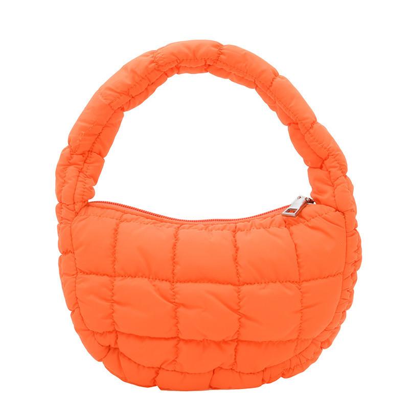 Childrens And Autumn Winter Temperament Portable Simple Texture Girl Cloud Bag
