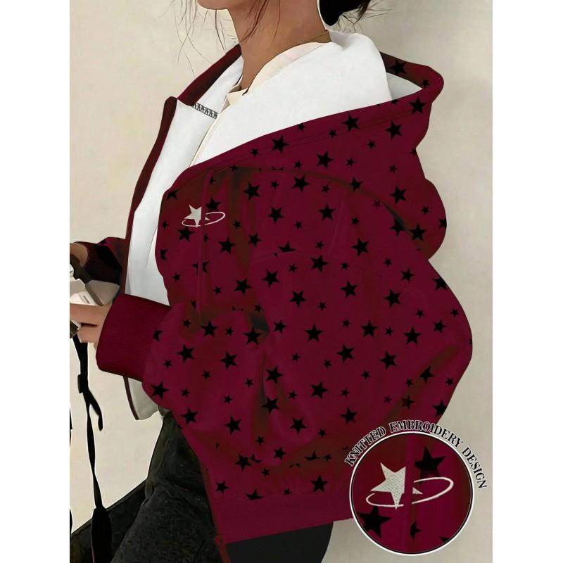 Womens Oversized Hoodie With 3D Animal Print Digital Loose Fit Long Sleeve Sweatshirt Winter Streetwear