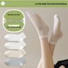 Women's Mulberry Silk Seamless Short Socks – Breathable & Cooling for Summer, Postpartum Use