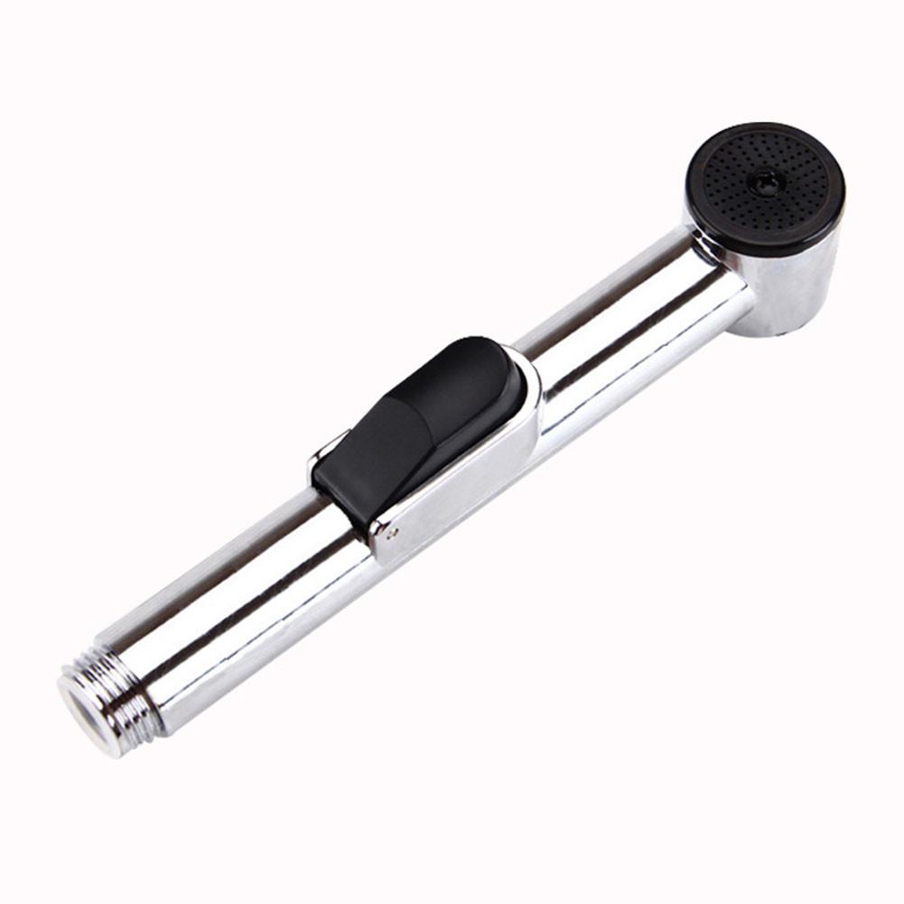 Kit Shower Head Toilet Spray Chrome Hand Held Handheld Douche Bidet