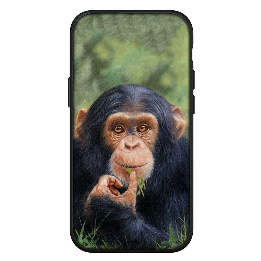 

Cover for iPhone 17 16 15 Xiaomi Poco Redmi Note 14 13 12 11 Pro Max 9 16e Samsung Galaxy S25 S24 S23 OPPO Huawei Monkey Gorilla Ape Baby Phone Case for Redmi Note 11 Pro болюс