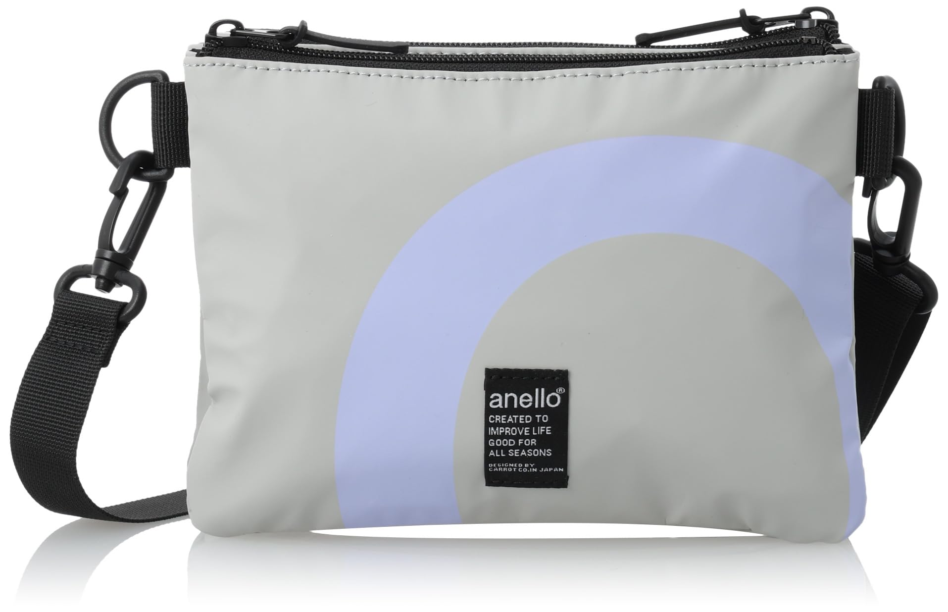 

Mini Shoulder Bag OVER LOGO AIS1205 GY [Anello]