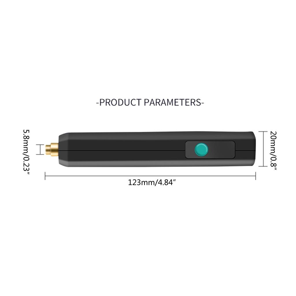 Mini-Bohrmaschine, elektrischer Schnitzstift, 5 Geschwindigkeiten, Bohrer, Rotationswerkzeug-Set, Gravierstift zum Basteln, Schleifen, Polieren