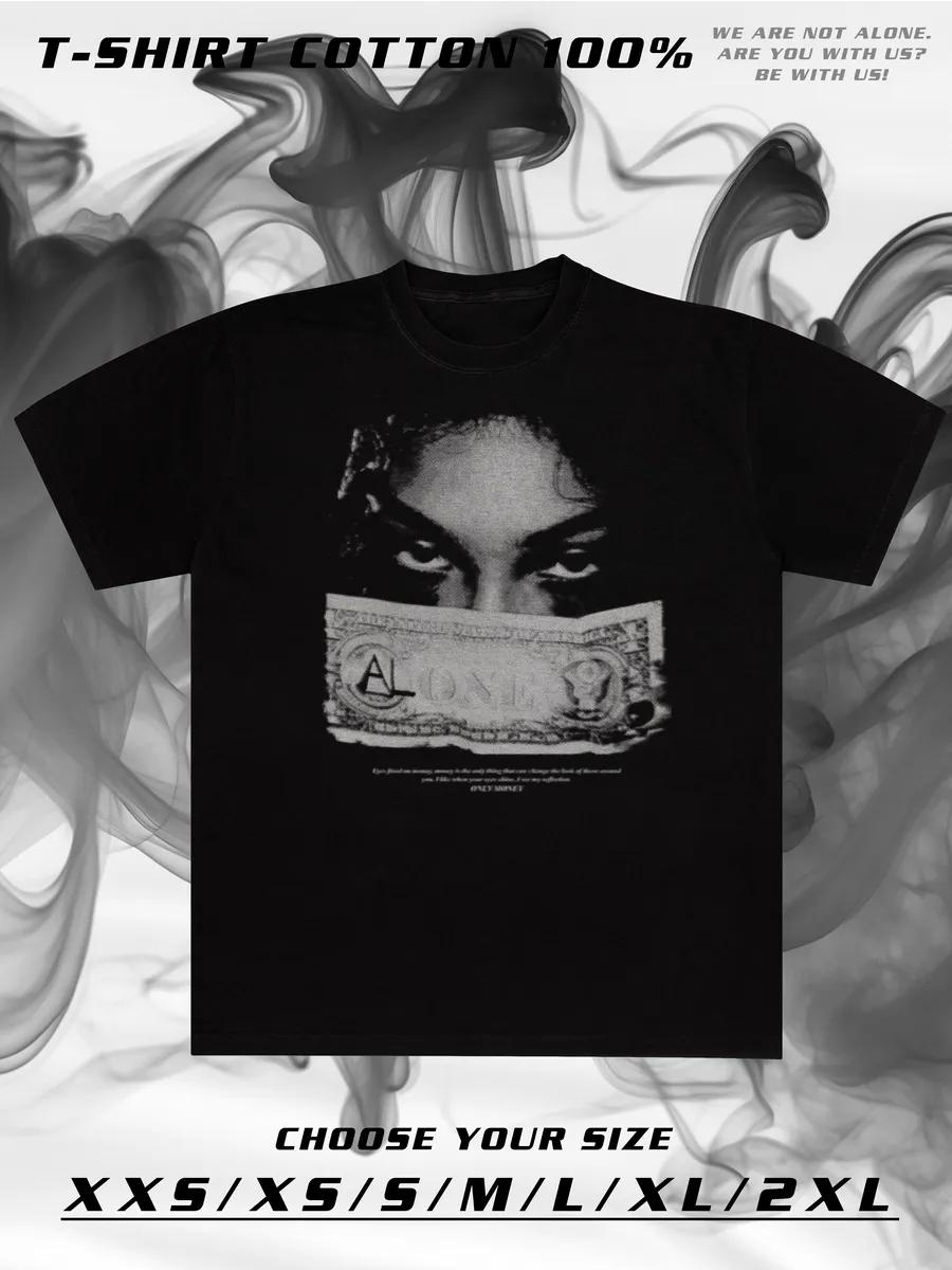 Y2K oversized T-shirt with print M