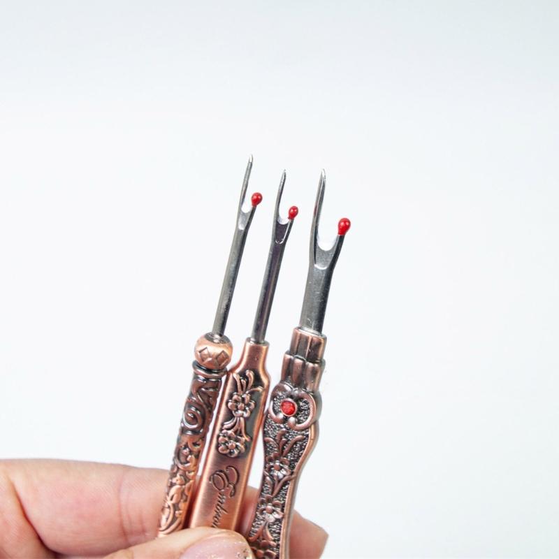 Seam Rippers Ergonomical Thread Remover Stitches Thread Unpicker Cutter Stitches Remover Tool for Sewings Needle Work