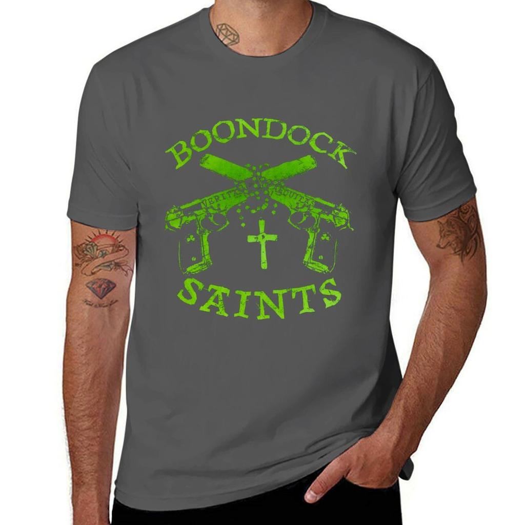 Boondock Saints Tshirt Casual Streetwear Short Sleeve Tee