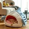 Soothing Pet Pad Cat House for Indoor Warming Cat House Washable Cushions