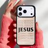 Christian Jesus soft Phone Case for iPhone 17 16 15 14 13 Pro Max Back Cover for 12 11 Pro Coque