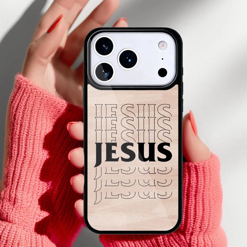 Christian Jesus soft Phone Case for iPhone 17 16 15 14 13 Pro Max Back Cover for 12 11 Pro Coque