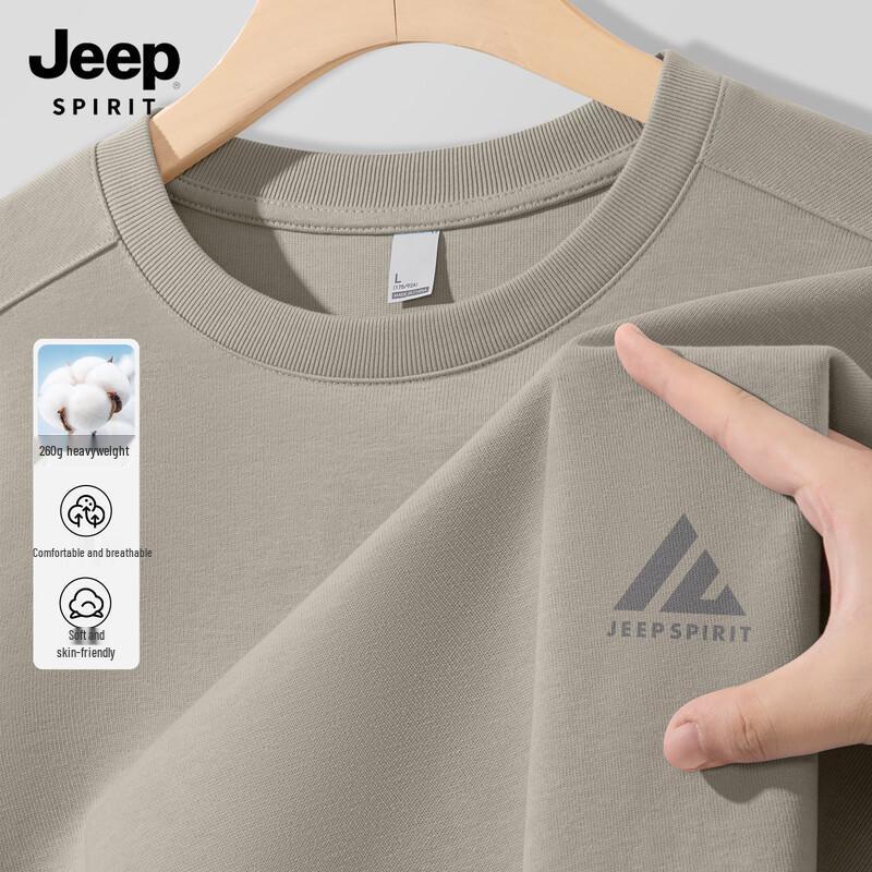 JEEP SPIRIT Men s Long-Sleeve Graphic T-Shirt 2XL