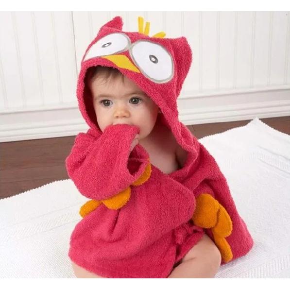 Custom Baby Name Cotton Baby Robe Bath Towel Cute Hoodies Infant Bath Blanket Kid Soft Bathrobe Kid Clothes