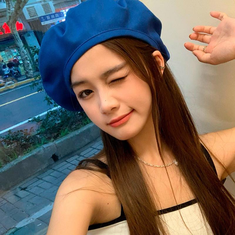 Cotton Soft Beret For Women Comfortable Chic Design For Autumn And Winter