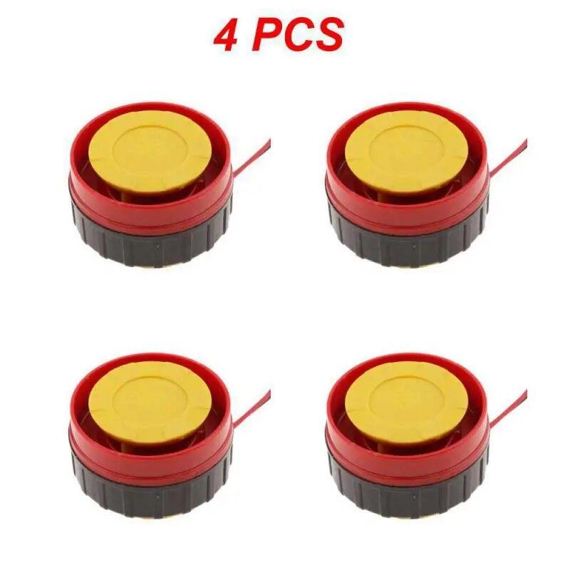 1~5PCS Durable Car Horn Air Raid Siren Alarm Universal 12v Car Truck Horn Portable Small Electric Horn Alarm Car Interior Parts