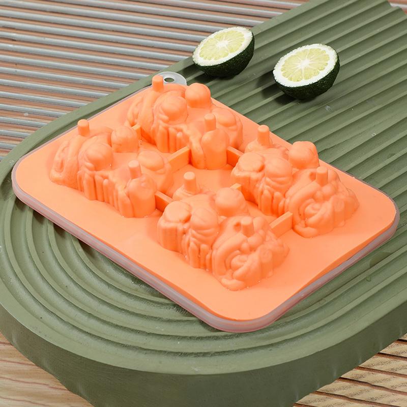 Løve Iskubeform Løve Pagode Silikonform Isgitter Kaffe Melk Te Kjøleverktøy Tegneserie Iskubeformer Kjøkkenredskaper