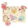 Vitthart Sanrio Baby Wooden Puzzle Fruit Puzzle 6 Pieces with Pegs