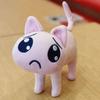 Super Cute P Cat! NEEDY GIRL OVERDOSE Emojis Super Cut Angel Sauce Japanese Cute Pink Rain Doll Plush Toy