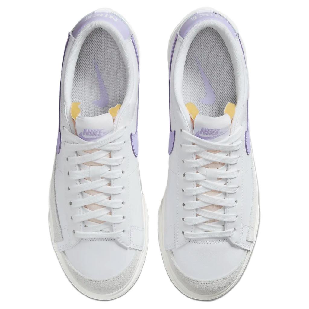 Nike Blazer Low Platform Weiß Fliederblüte Damen Sneaker Sail DJ0292-114