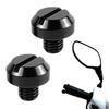 Mirror Hole Cover Cap, Motorcycle Mirror Hole Plug, Bike Hole Plug, Compatible with M8/M10,