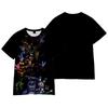 Tricou Five Nights At Freddy's Joc de desene animate Tricou casual cu mânecă scurtă Tricouri amuzante Haine vintage