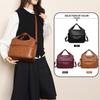 Spring and summer new commuter shoulder Korean version high value soft leather texture mother bag women crossbody A