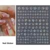 Sakura Flower Nail Art Decal Laser Adhesive Slider DIY Gel Slider  Manicure Decor