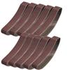 20pcs 25x330mm Sanding Belts 120/320/600 Grits Sander Paper For Polishing Machine Sanding Tool