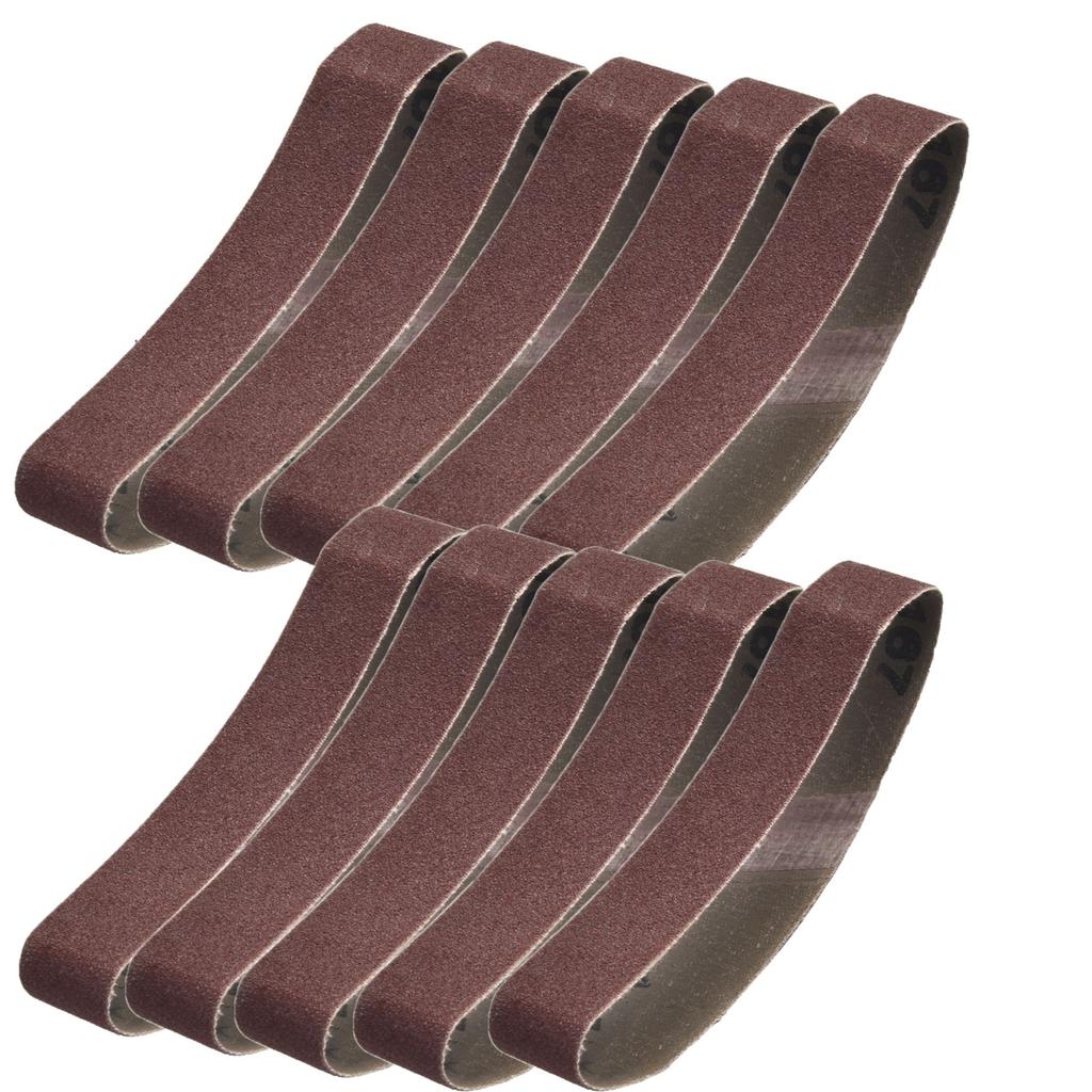 20pcs 25x330mm Sanding Belts 120/320/600 Grits Sander Paper For Polishing Machine Sanding Tool