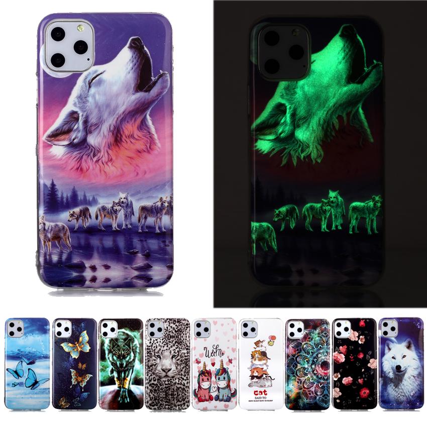 Floral Butterfly Print Phone Case TPU Shockproof For Iphone Samsung And Huawei Models