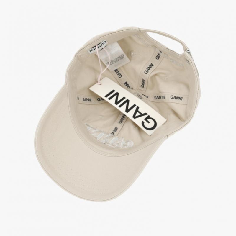 Ganni Logo Embroidered Cap A6901 135