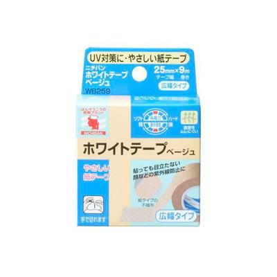 Ruban Adhésif Blanc Beige 25mm x 9m (WB259)