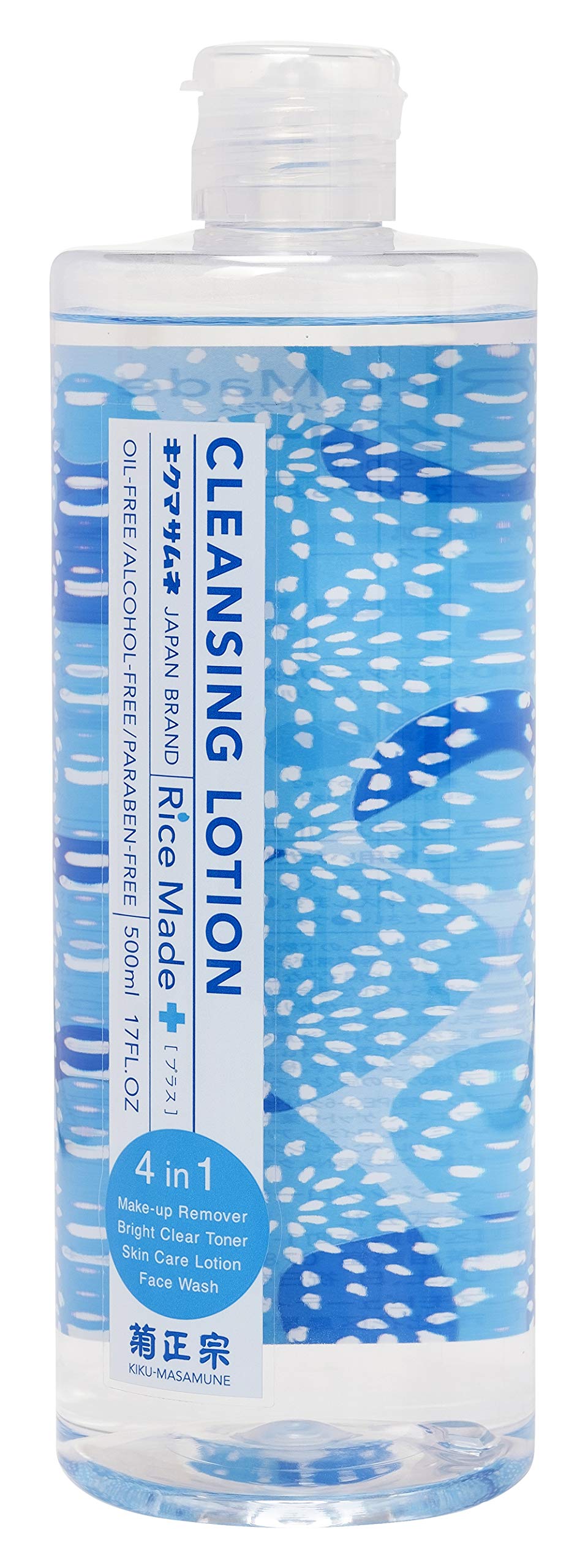 

Kikumasamune Рисовый очищающий лосьон 500 мл Не требует двойного умывания Сделано + Протереть