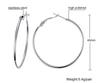 Stainless Steel Crescent Hollow Earrings Geometric Hoop Earrings for Women Chic Party Wedding Jewelry Gifts
