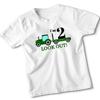 Personalised Boys Farm Tractor Birthday T-Shirt Any Age Gift Custom Kids Shirt