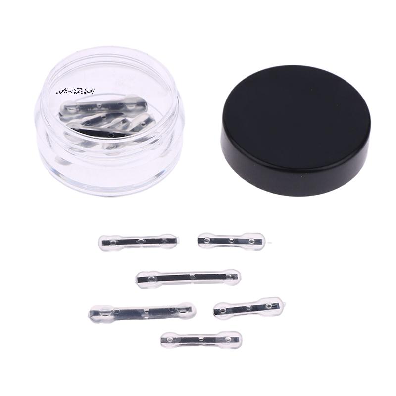 12/10Pcs Ingrown Toenail Treatment Kit Multi-Sized Titanium Alloy Nail Corrector Tools for Curved Toenails