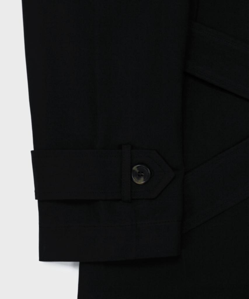 Density Belted Trench Coat_Black