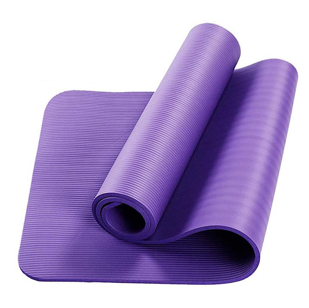 (Projector)Yoga Mat 72 X 24 Extra Thick Exercise Outdoor Picnic Mat with Carrying Strap