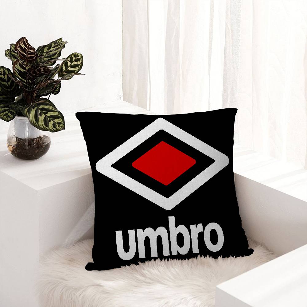 U-UMBROS Logo Pillow Gifts Home Office Furnishings Bedroom Sofa Car Cushion Cover Case 45x45cm