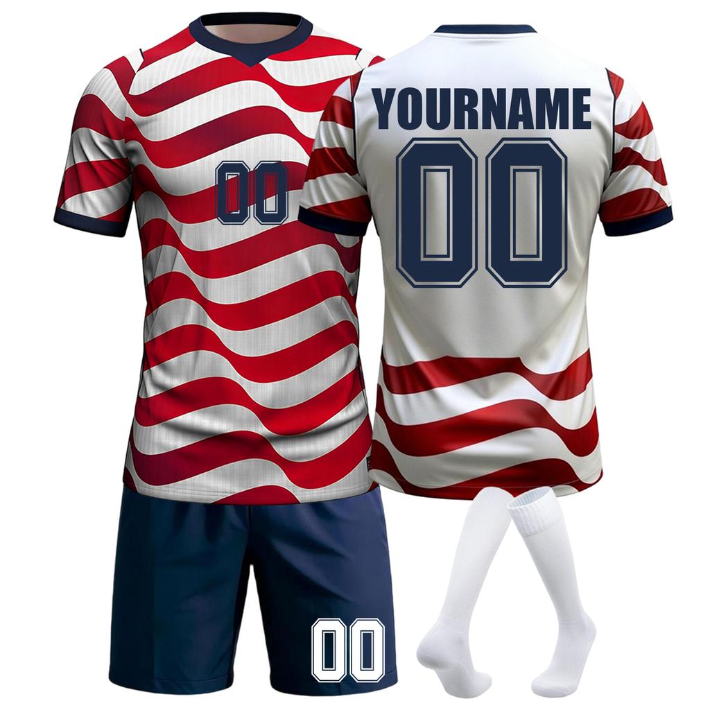 DIY Children's And Adults' Soccer Three Piece Set