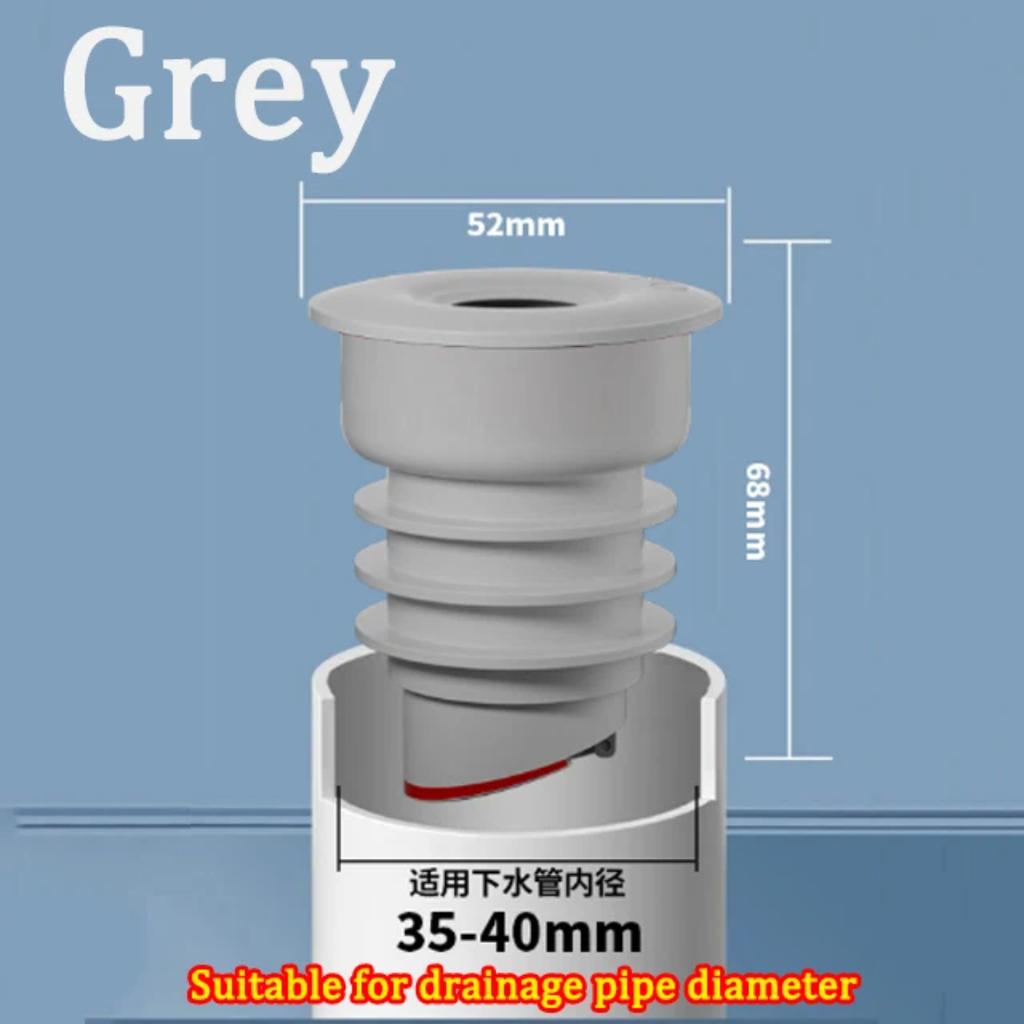 Silicone Drains Sewer Pipe Sealing Ring Water Plug Floor Drain Anti Odor Sewer Seal Stopper Shower Drainer Bathroom Accessories
