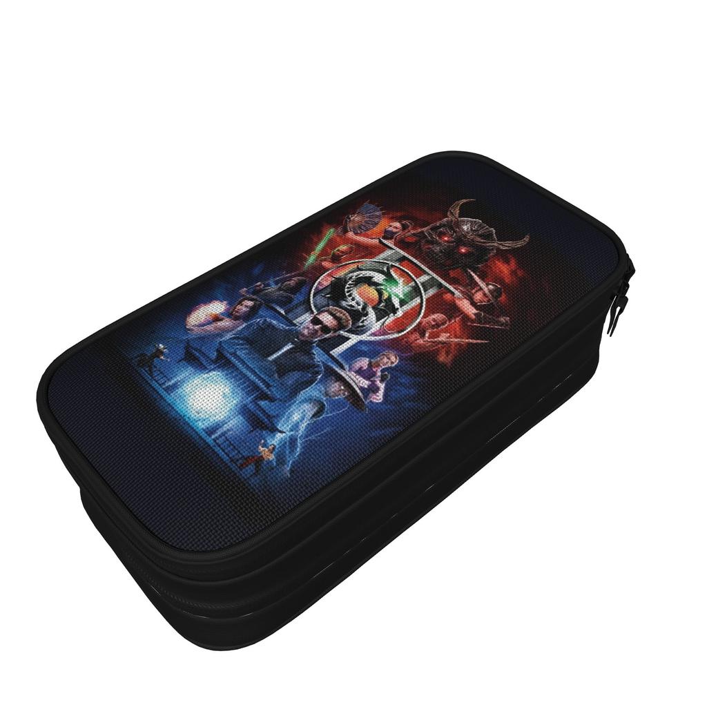Mortal Kombat 2 Pencil Cases Cute Bags Girls Boys Large Storage Students School Gift Pencilcases
