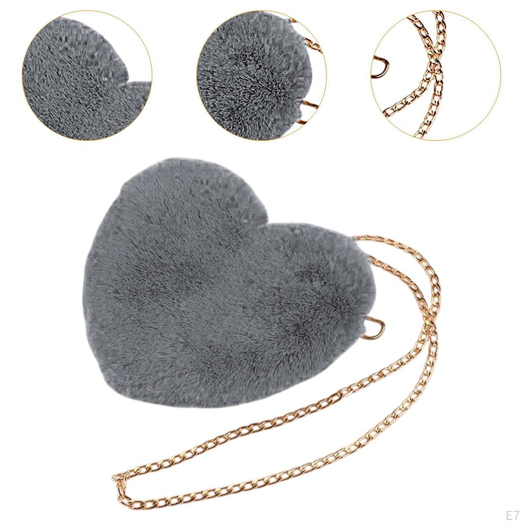 Torebka na ramię w kształcie serca Crossbody Modna saszetka Lekka na zewnątrz