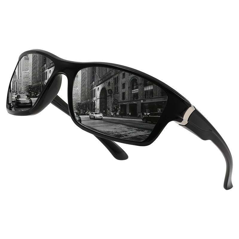 Unisex Outdoor Sport Multi Color Polarized Sunglasses Cycling Driving Shades Photochromic Night Vision Glasses UV Protection