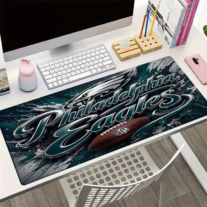 Eagles Theme Mouse Pad, Non Slip Rubber Base, Multifunctional Office & Home Decor, Perfect for Workspace Personalization.