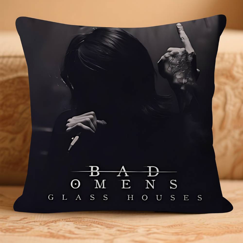 Rock BAD O-OmenS Cushion Cover 30x50 Polyester Sofa Cushions Decorative Throw Pillows Home Decoration Pillowcover