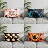 Home Decor Halloween-themed Spooky Pillow Cover Suitable For Sofa Bedroom Car Pillow Cover Cushion Rectangular Back Cushion